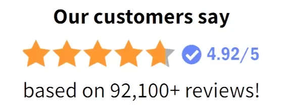 EyeBoost rated 4.8 out of 5 based on 1,400+ reviews